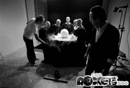 I ROCKETS nello studio fotografico di Ennio Antonangeli - © LesROCKETS.com