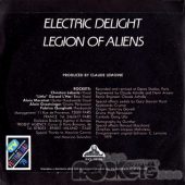 Il retro copertina del singolo Electric delight con il logo del Festivalbar '79 - © LesROCKETS.com