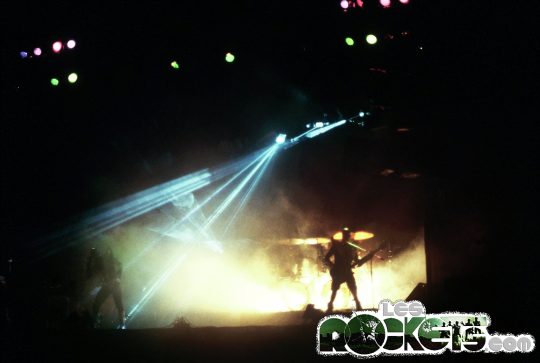 I ROCKETS al Festivalbar col nuovo impianto Laser - © LesROCKETS.com