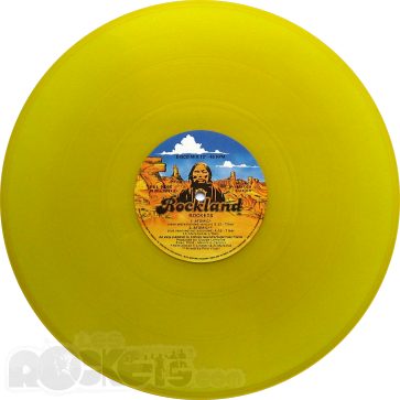 Il disco mix 'Atomic/Some other place some other time' in vinile giallo - © LesROCKETS.com