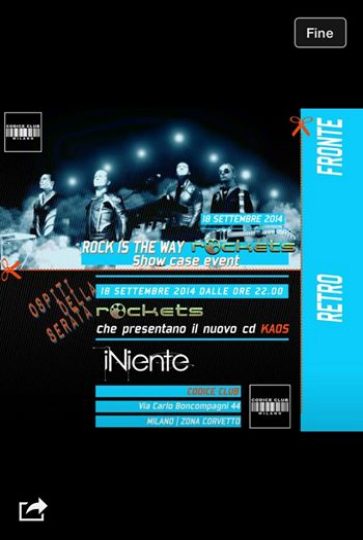 Flyer dell'evento 