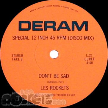 Space rock - CA (1977) - Etichetta lato B - © LesROCKETS.com