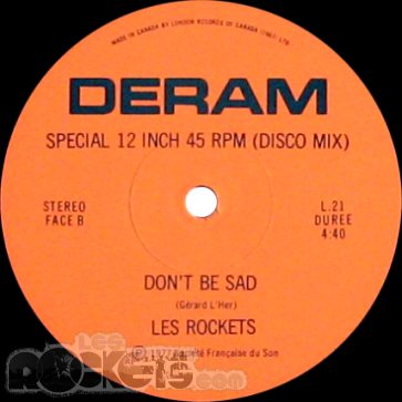 Space rock - CA (1977) - Etichetta lato B - © LesROCKETS.com