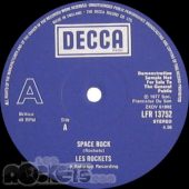 Space rock - GB (1977) - Etichetta lato A - © LesROCKETS.com