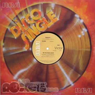 On the road again - AU (1978) - Copertina - © LesROCKETS.com