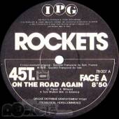 On the road again - FR (1978) - Etichetta lato A - © LesROCKETS.com