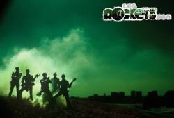 La foto utilizzata per la copertina dell'album Rockets, nel verso originale scattato dal fotografo (successivamente invertita per esigenze di stampa) - © LesROCKETS.com