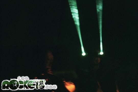 Il laser montato sugli occhiali da sole - Photo by A. D'Andrea - © LesROCKETS.com