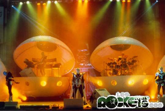 Lo spettacolo dei ROCKETS nel 1980 - © LesROCKETS.com