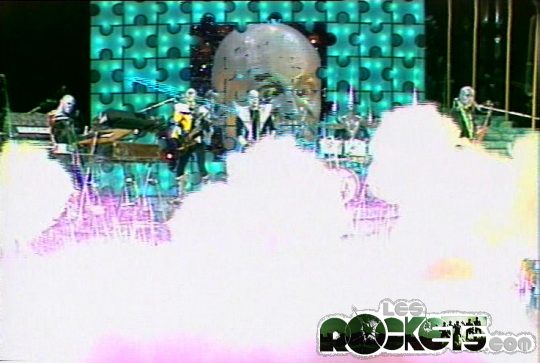 I ROCKETS all'inizio dell'esibizione di Electric delight - © LesROCKETS.com
