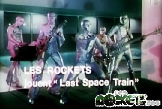 LES ROCKETS a Point Chaud nel video di Last space train - © LesROCKETS.com