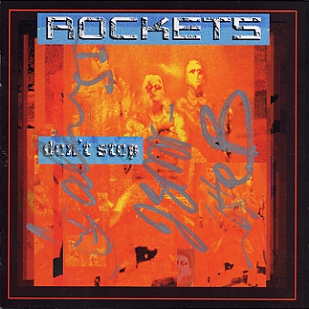 Promotional CD signed cover