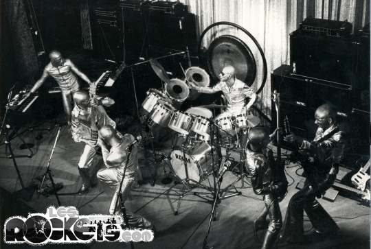 LES ROCKETS nel 1976, il primo da sinistra è Michel Goubet - © LesROCKETS.com