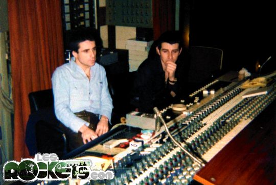 Gennaio 1979, Little ed Alain G. negli studi DECCA di Parigi - © LesROCKETS.com
